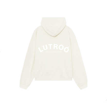 CREAM BEIGE OVERSIZED HOODIE