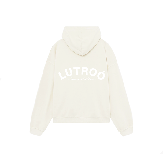 CREAM BEIGE OVERSIZED HOODIE