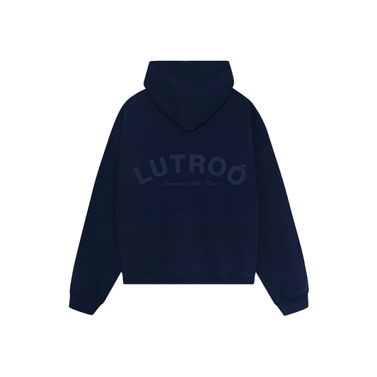 STORM NAVY OVERSIZED HOODIE